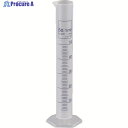 TRUSCO メスシリンダー 50ml 青目盛付 PP製 MS50 1個 ▼137-2210