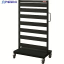 SHUTER スタッキングコンテナ用 片面カート MS-HK-BK 1台 ◇▼194-9031 ※車上渡し