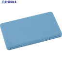 TRUSCO 携帯用樹脂製マスクケース 190X110X12mm ライトブルー MSC-LB 1個 ▼256-7079