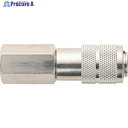 潤工社 小型ワンタッチカップリング メスソケット Rc1/4 MS-F1/4 1個 ▼382-5903