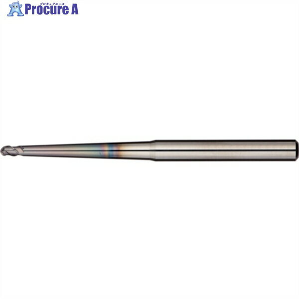 NS 超硬ボールエンドミル 無限コーティングプレミアムシリーズ MRBTNH345 MRBTNH345 R1.5X2X40 1本 ▼468-4109