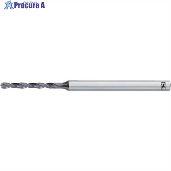 OSG 小径ステンレス加工用超硬マイクロレボリューションドリル 8577130 MRS-GDL-1.3(8577130) 1本 ▼823-7200 ●YA513