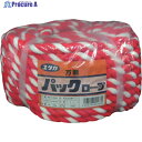 ユタカメイク アクリルロープ万能パック 12φ×20m 紅白 MZ1220 1巻 ▼829-1521