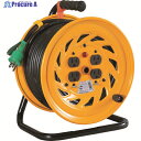 NICHIDO 電工ドラム アース付 30m NF-E34 1台 ▼125-5622