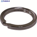 ニッサチェイン 平キーリング25mm バフニッケル NO.135 1個 ▼125-9937【代引決済不可】
