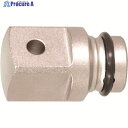 TONE インパクト用ソケットアダプター 全長54mm NA48 1個 ▼207-1113 ●YA513