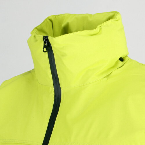 TRUSCO フードが回るストレッチレインスーツ ツバつき メランジネイビー 3L NRSR-NV-3L 1着 ▼207-1634