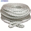 まつうら 電動ウインチ用ナイロンクロスロープ(8打ち) 12mmΦ×100m 両端アイ加工 NR-8CROSS-12-100 1巻 ▼228-9500