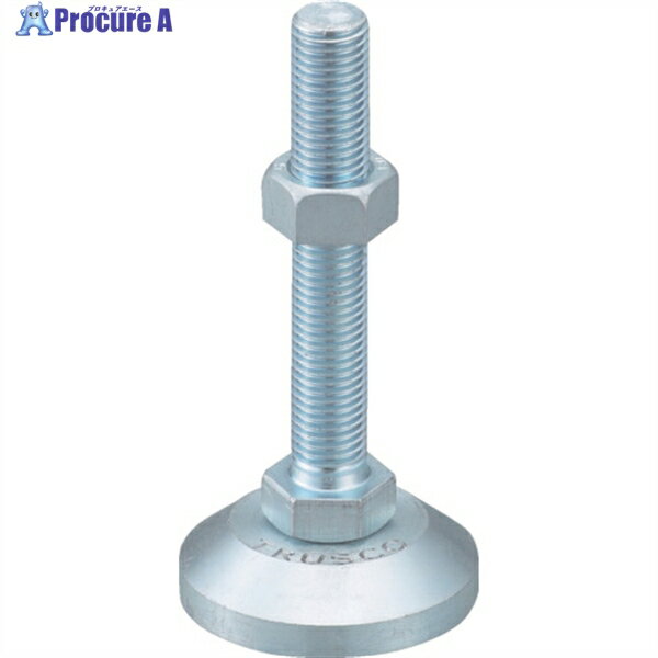 TRUSCO アジャスターボルト 2500kgfタイプ 重量用 M16×150 スチール NC16X150 1個 ▼231-4401