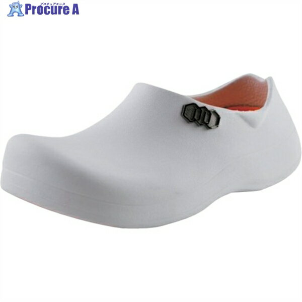 スティコ 軽量防滑シューズ(かかと浅め) STICO 22CM ホワイト NEC-03-WH-22 1足 ▼251-4682