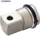 TONE インパクト用ソケットアダプター 差込角9.5凹×12.7凸 全長32mm 構造用鋼 NA34 1個 ▼356-8920 ●YA513