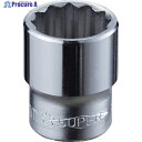 スーパー ソケットレンチ用ソケット12角(差込角9.5mm)六角対辺17mm NHS317 1個 ▼409-3526 ●YA513