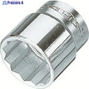 スーパー ソケットレンチ用ソケット12角(差込角9.5mm)六角対辺19mm NHS319 1個 ▼409-3542 ●YA513