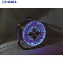 NICHIDO 電工ドラム 防雨型LEDラインドラム 青 漏電保護専用 30m NPWL-EB33-B 1台 ▼486-6151