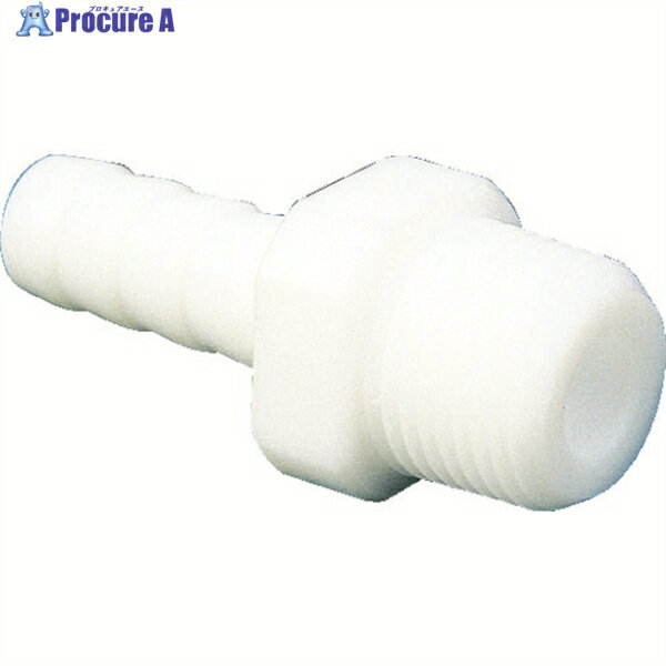 フロンケミカル PTFE ハーフオスチューブジョイント 竹の子外径6φ×R1/4 NR0078-002 1個 ▼734-6867