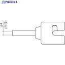 白光 ノズル シングル 4MM N51-02 1本 ▼753-5163