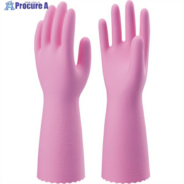 SHOWA 塩化ビニール手袋 ナイスハンドミュー厚手 ピンク Mサイズ NHMIA-MP 1双 ▼770-4071