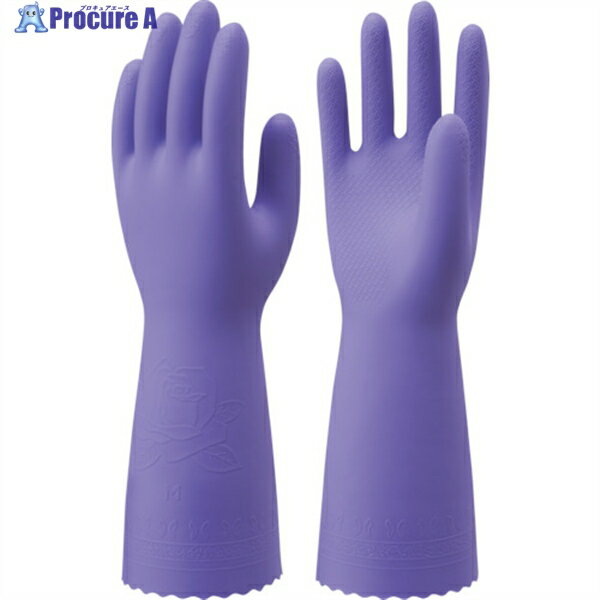 SHOWA 塩化ビニール手袋 ナイスハンドミュー厚手 バイオレット Mサイズ NHMIA-MV 1双 ▼770-4089