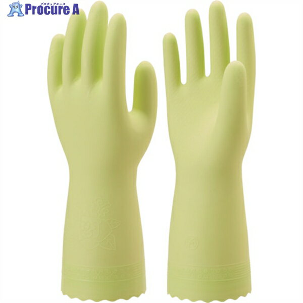 SHOWA 塩化ビニール手袋 ナイスハンドミュー薄手 グリーン Lサイズ NHMIU-LG 1双 ▼770-4160