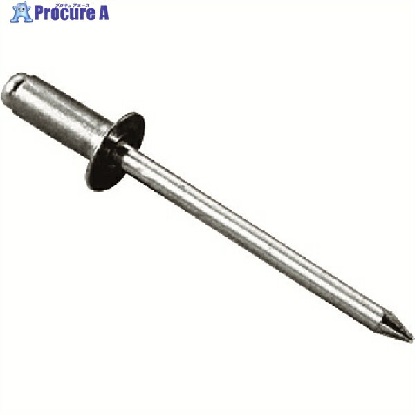 エビ ブラインドリベット・皿頭 エコBOX アルミ/スティール 4-5 (300本入) NSA45KEB 1箱 ▼791-4946 ●YA513