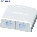 Panasonic ぐっとすシリーズ情報モジュラジャック CAT5E 露出2コ口 NR3162 1個 ▼799-9500 ●YA513