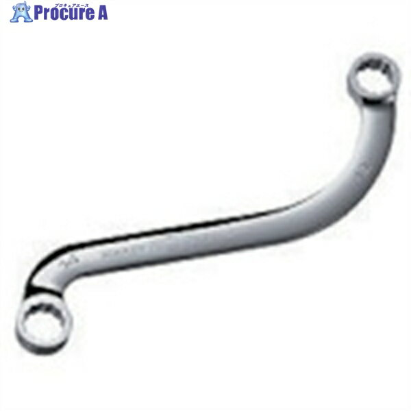 nepros S字めがねレンチ 19mm NM12-19 1丁 ▼807-0974