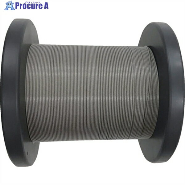 O.C.R SUSワイヤロープ0.63/0.80mm 7×7 50m巻コート付(クリアー) NSB063-080-50M 1巻 ▼818-5463