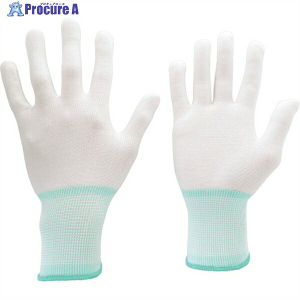 ミドリ安全 ポリエステル手袋 (ノンコート)10双入 M NPU-132-M 1組 ▼819-2564