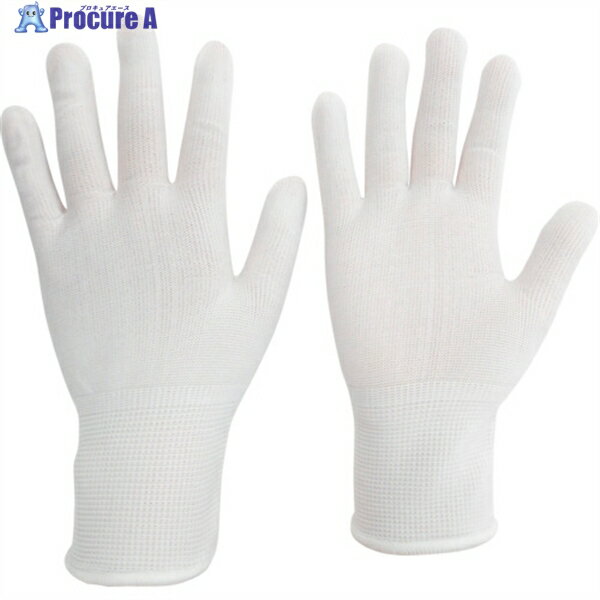 ミドリ安全 ポリエステル手袋 (ノンコート)10双入 S NPU-132-S 1組 ▼819-2565