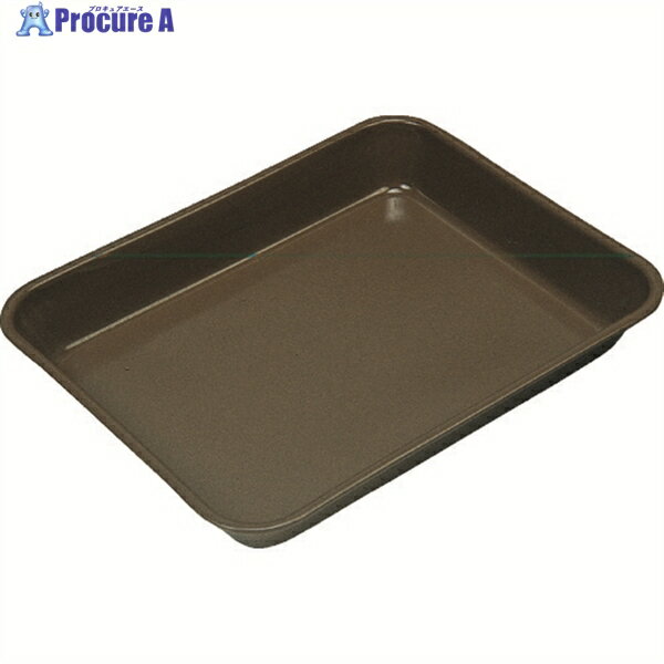 フロンケミカル 【売切商品】 フッ素樹脂コーティング中浅バット 中浅12 膜厚約50μ NR0375-002 1枚 ▼835-8664