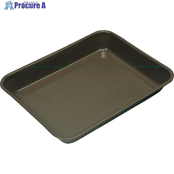 フロンケミカル フッ素樹脂コーティング中浅バット 中浅8 膜厚約50μ NR0375-004 1枚 ▼835-8666