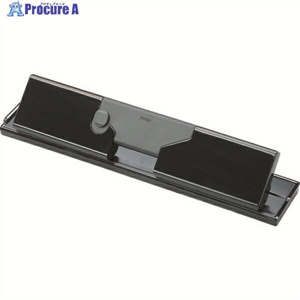 カール 4穴パンチ No.435-K ブラック 穿孔枚数 10枚 NO.435-K 1個 ▼855-3217