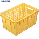 RISU メッシュコンテナ 129860 プラスケットNo.750-2本体75L 黄 NO.7502 Y 1個 ▼868-7062