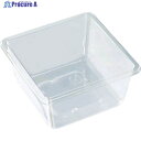 TRUSCO 【売切廃番】PET製超耐寒小型容器 70X70X35mm 透明 100枚 PETY-7070 1袋 ▼161-2700
