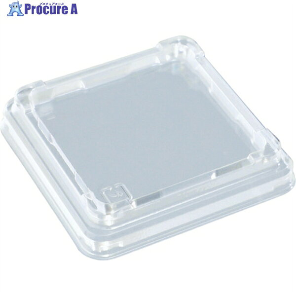 TRUSCO 【売切廃番】PET製超耐寒小型容器 PETYー7070用蓋 透明 100枚入 PETY-7070F 1袋 ▼161-2702