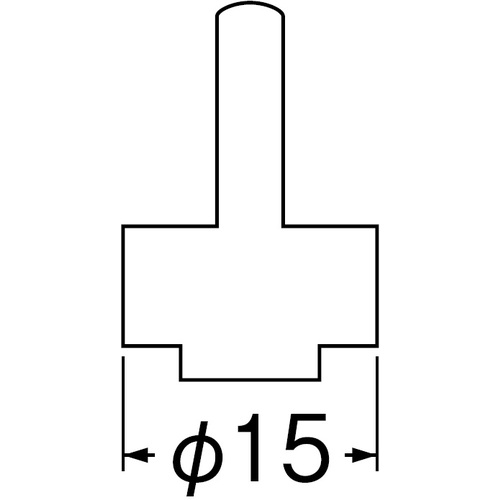 SANEI 節水コマ P84-15 1個 ▼166-5877【代引決済不可】