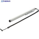 SANWA スマートフォン&タブレット用タッチペン(シルバー) PDA-PEN25SV 1個 ▼203-1404