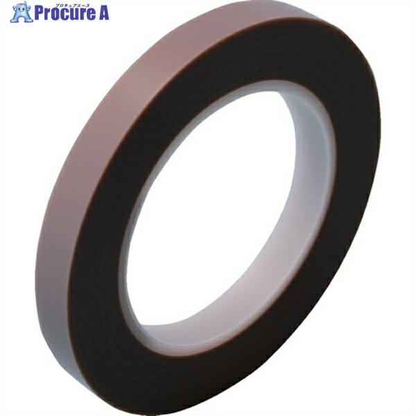 日東電工アメリカ PTFEフィルム基材シリコーン粘着テープ P-421 12.7mm×33m グレー P421X1/2 1巻 ▼252-2716