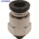 PISCO チューブフィッティング ストレート 適合外径6mm 接続口径M5×0.8 PC6-M5 1個 ▼290-9561