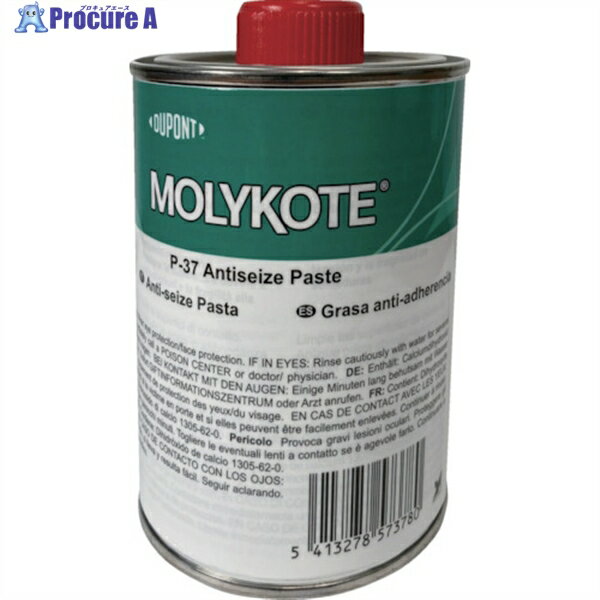 モリコート ネジ用 P-37ネジ用潤滑剤 500g P37-05 1缶 ▼361-5430