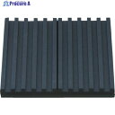 TRUSCO 防振パット 耐熱・耐油性 ミニシートタイプ 100×100 厚み10mm 合成ゴム OHS-10-100CR 1枚 ▼484-3266