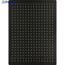 光 スチールパンチングボード ブラック 約600×450mm PGFBD456-1 1枚 ▼687-6511