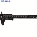 SK プラスチックノギス快段目盛 軽快 100mm PC-100KD 1本 ▼758-4806