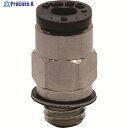 PISCO チューブフィッティングミニ ストレート PC3-M6M 1個 ▼809-5344