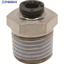 PISCO チューブフィッティングミニ ストレート PC4-02M 1個 ▼809-5586