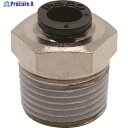 PISCO チューブフィッティングミニ ストレート PC6-03M 1個 ▼809-5588