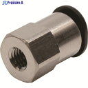 PISCO チューブフィッティングミニ メスストレート チューブ6 PCF6-M5M 1個 ▼809-5596