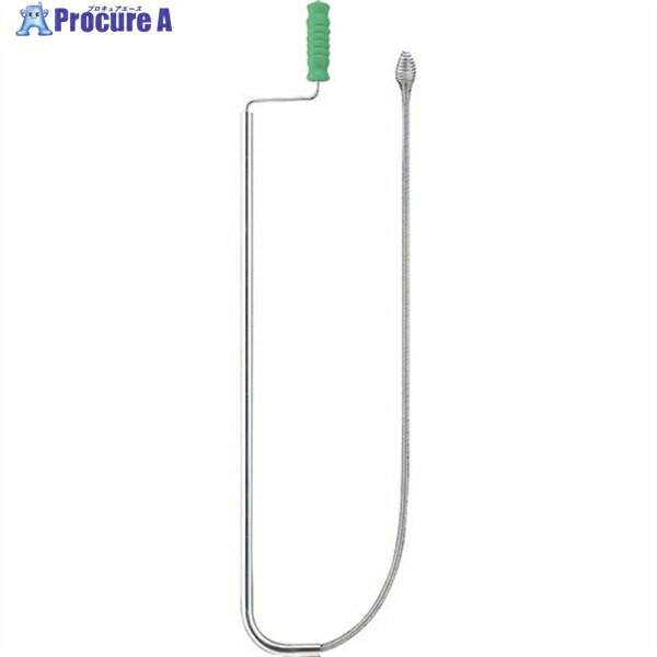 SANEI トイレクリーナー 洋式・和式共用 鋼製 つまり解消 PR86 1個 ▼114-7409