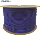 ユタカメイク タイトゴムロープドラム巻 6mm×200m ブルー PRT-30 1巻 ▼161-3340