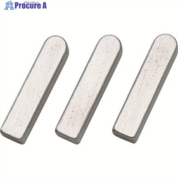セイキ 平行キー 片丸SUS316 1袋 (5個入) PKS0308 1袋 ▼194-8458